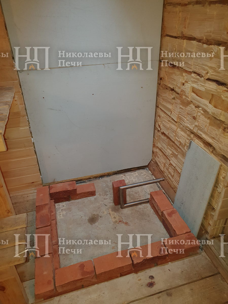 Строительство Банная печь «Васильевская»